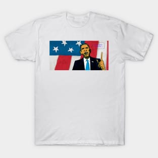 Obama the savior of USA T-Shirt